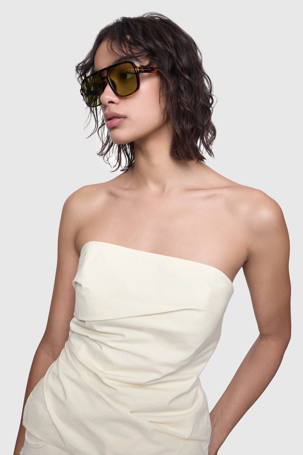 Anita Pleated Cami Top