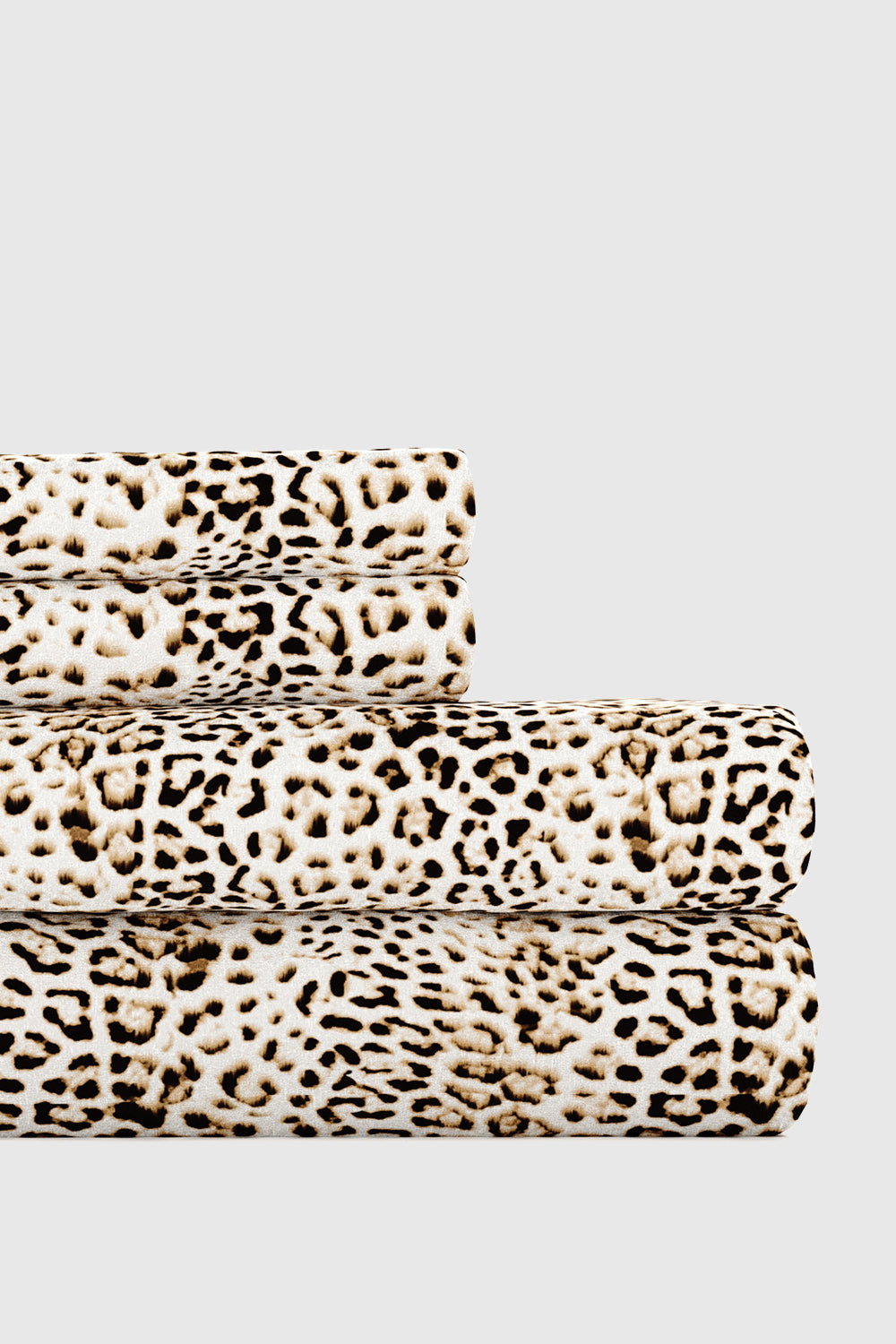 Abstract Leopard 100% Percale Cotton Sheet Set
