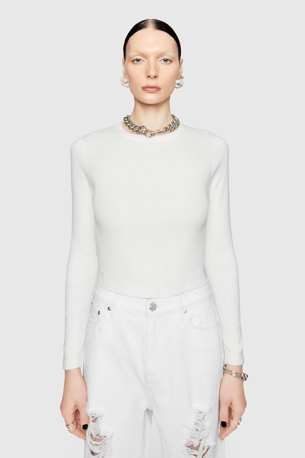 Leona Cropped Long Sleeve